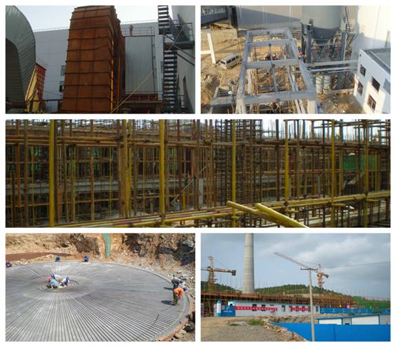 莲花山热源厂一期建设施工现场 (1)